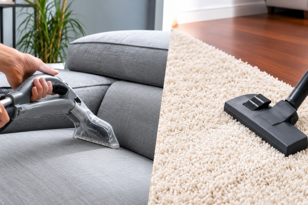 Sofa and Carpet Cleaning